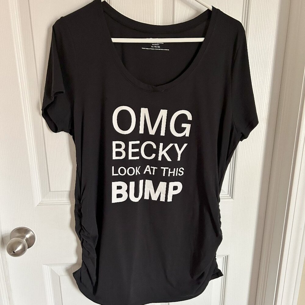 Motherhood Maternity Graphic Tee - OMG BECKY